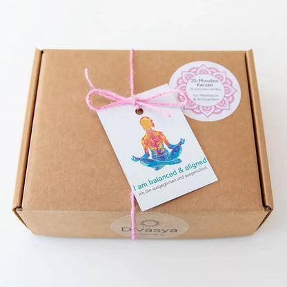 20-Minuten-Kerzen | I am mindful & focused - by SteinKunstWerk | aus nachhaltiger Herstellung