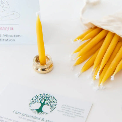 20-Minuten-Kerzen | I am mindful & focused - by SteinKunstWerk | aus nachhaltiger Herstellung