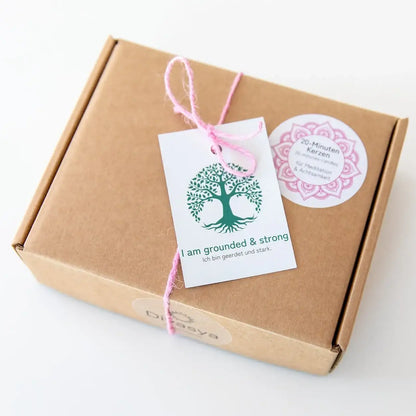 20-Minuten-Kerzen | I am balanced & aligned - by SteinKunstWerk | aus nachhaltiger Herstellung