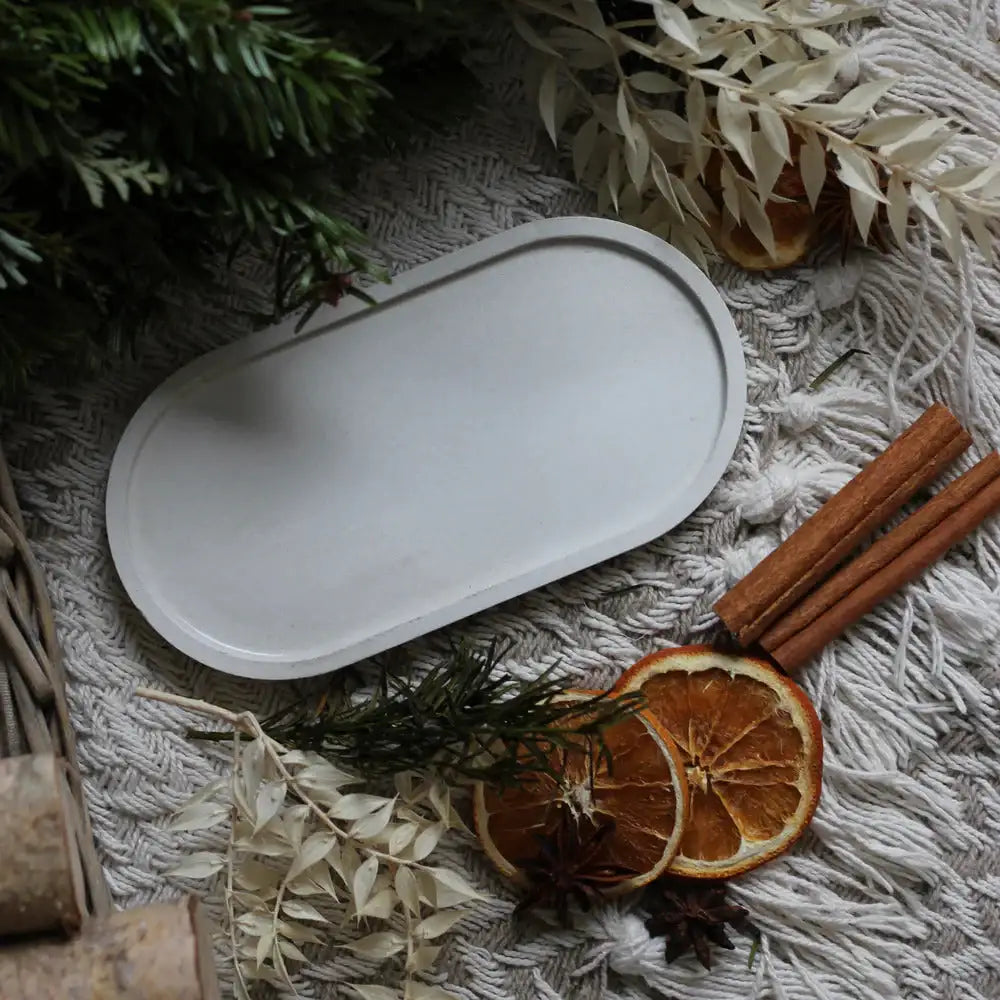 Maximalbeton - Untersetzer Oval