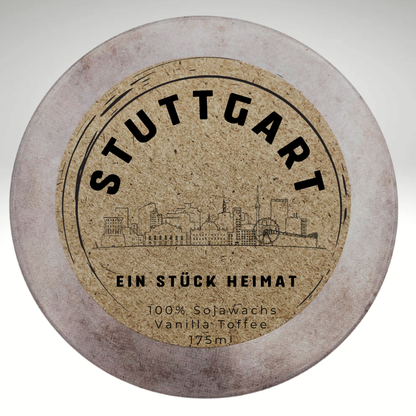 Duftkerze personalisierbar Wohnbereich SteinKunstWerk