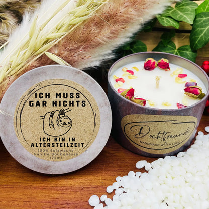 Ich muss gar nichts Faultier Ich bin in Altersteilzeit - Lustiges Abschiedsgeschenk für den Renteneintritt, Altersteilzeit und Ruhestand