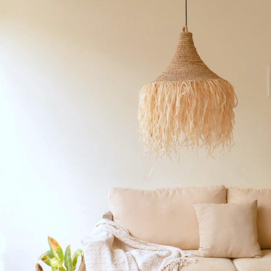 Soeji Lampenschirm RUMBAI – Raffia