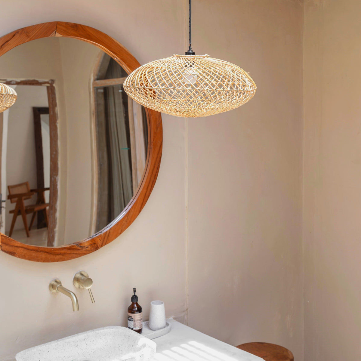 Lampenschirm ARANA – Rattan