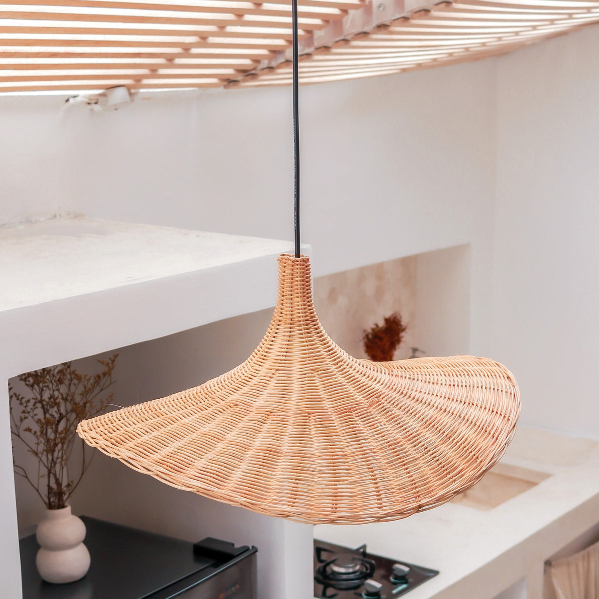 Lampenschirm SAYAN – Rattan