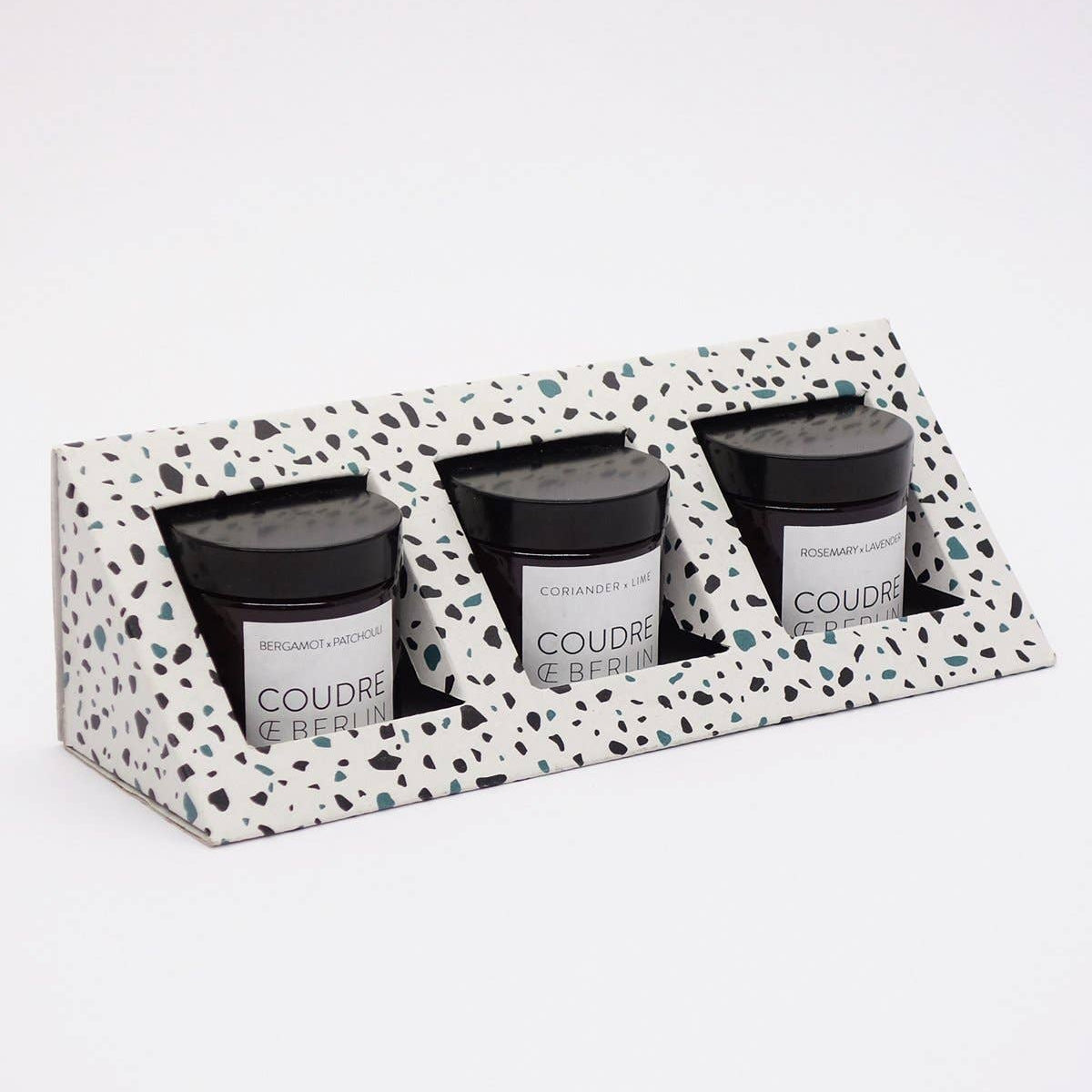 Coudre Berlin - Mini-Kerzen-Geschenkset / ESSENTIALS Duftkerzen