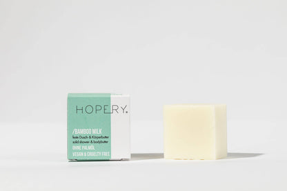 HOPERY Bamboo Milk Duschbutter für trockene Haut