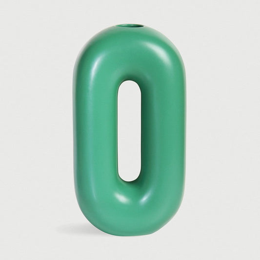 Capsule Designvase in Grün von Nula Haus