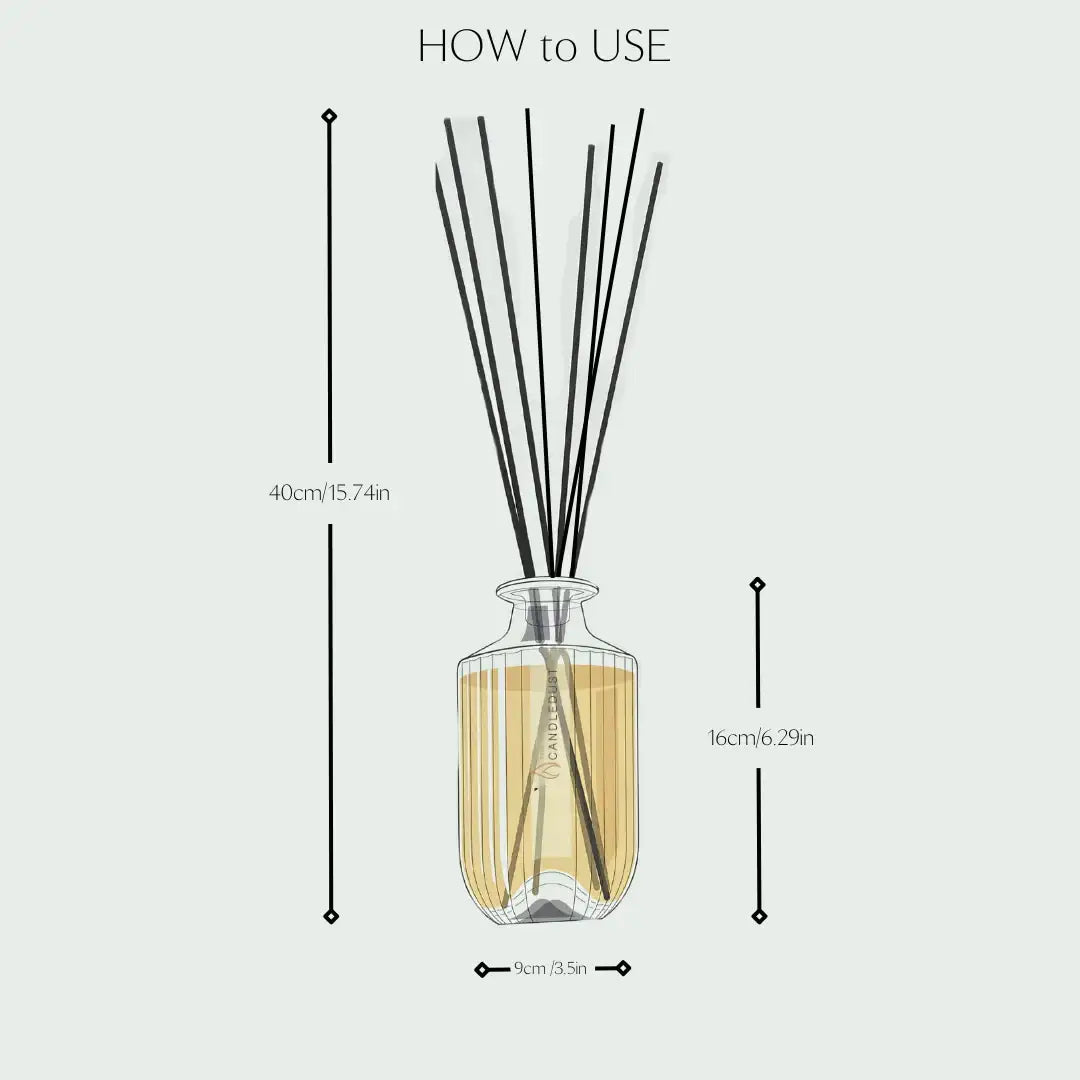 Luxurious Room Diffuser Refill, 250ml - Rosso - by SteinKunstWerk | aus nachhaltiger Herstellung