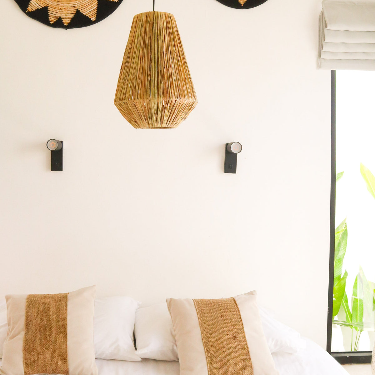 Lampenschirm ENDAH – Raffia