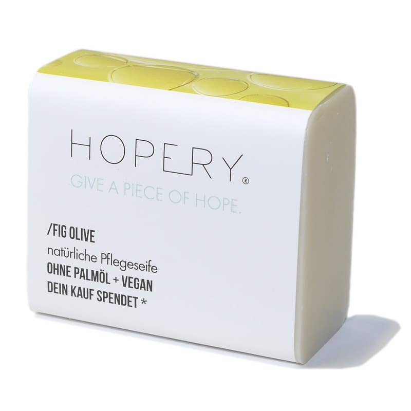 HOPERY Fig Olive palmölfreie Hand- und Körperseife