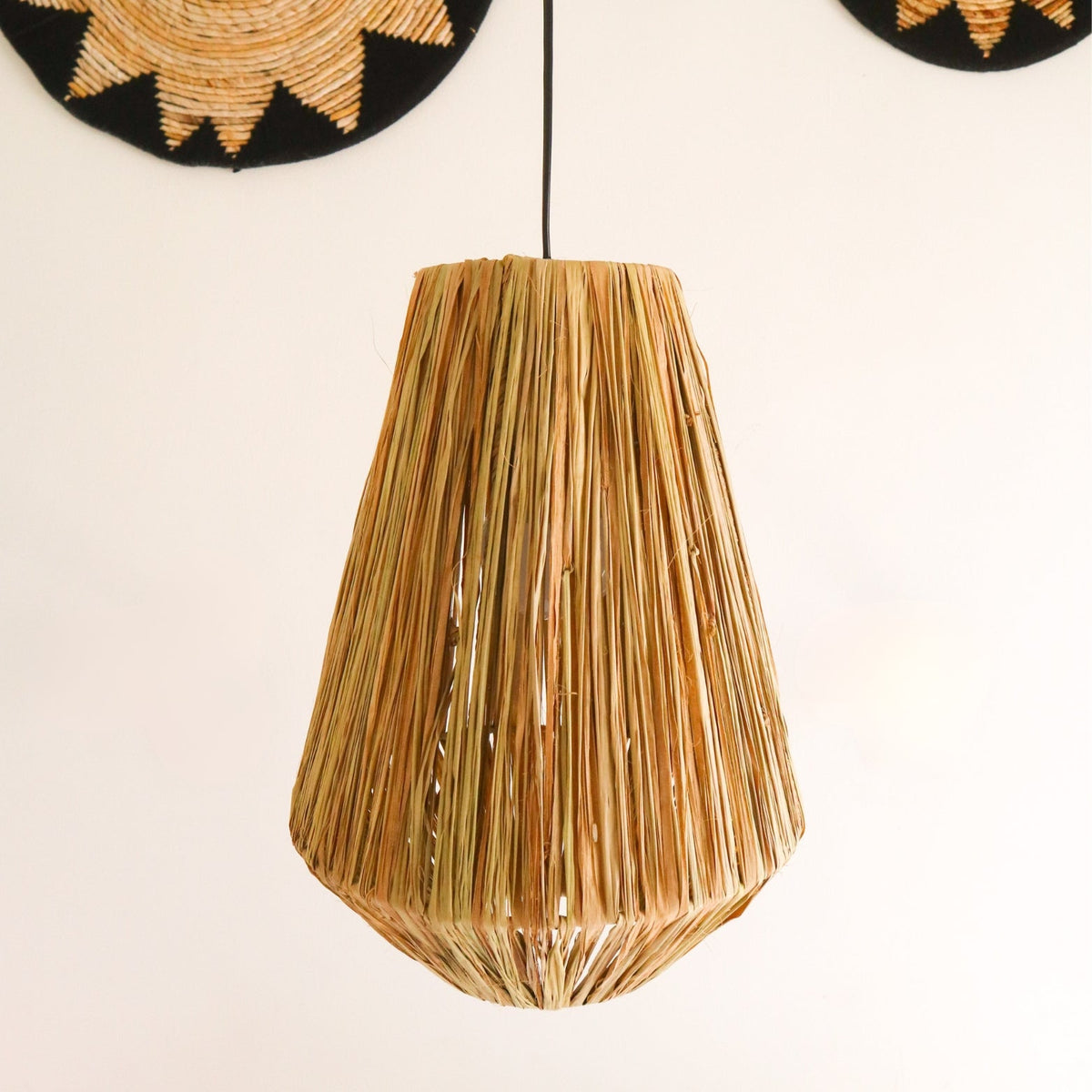 Lampenschirm ENDAH – Raffia