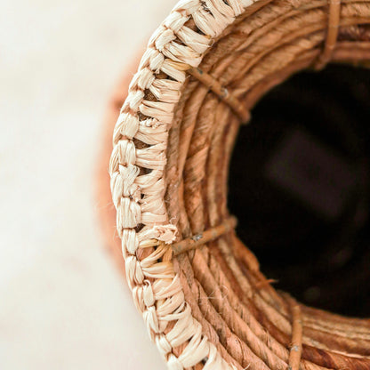Dekovase TUMBAK – Raffia