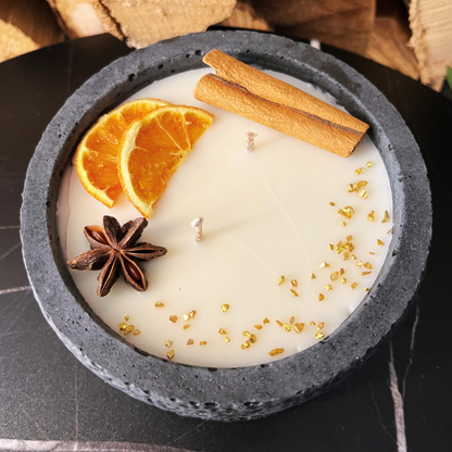 XL Citronella Kerzen-Set „Die Glut“ – 3er-Set der Serie