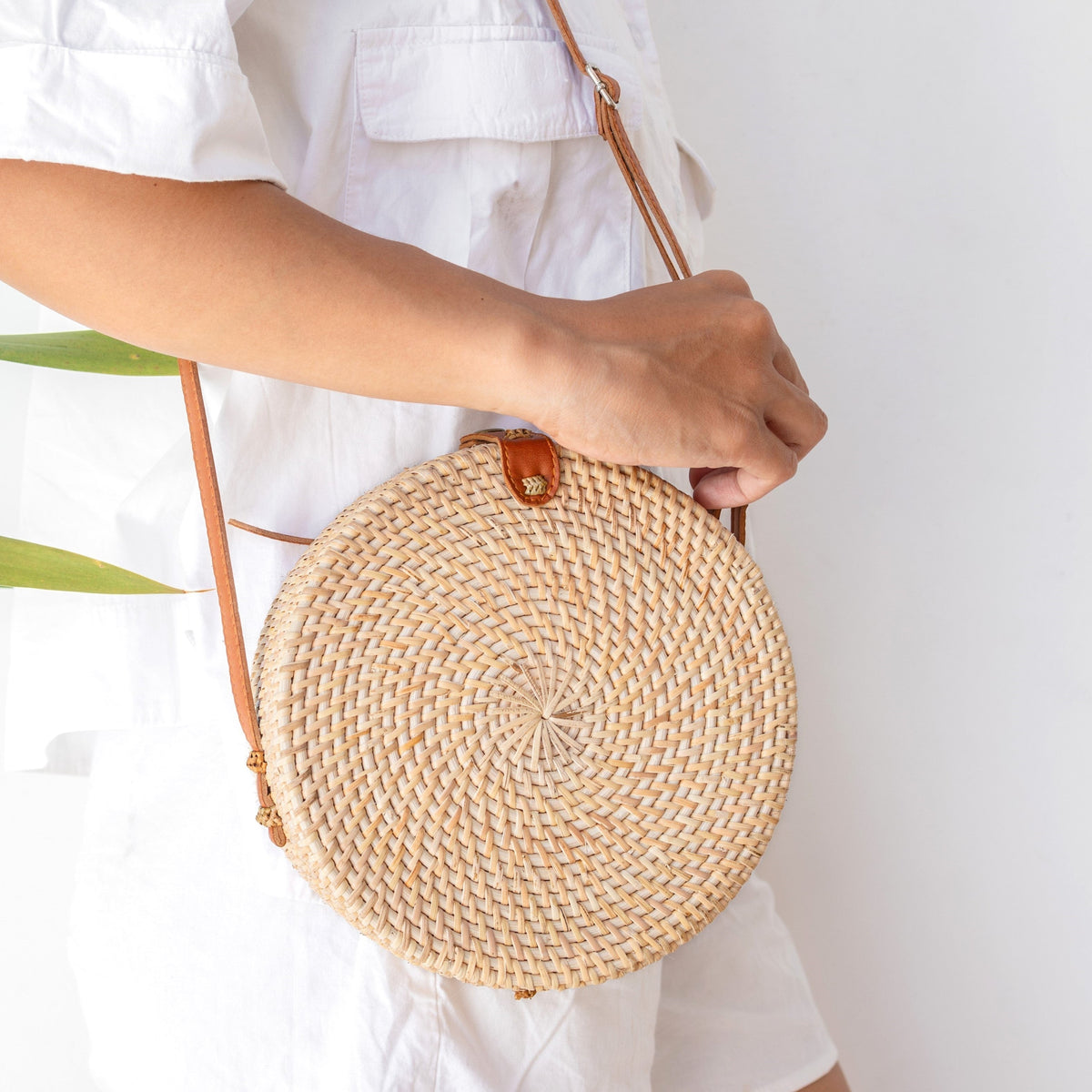 Soeji Handtasche SENJA (natur) – Rattan