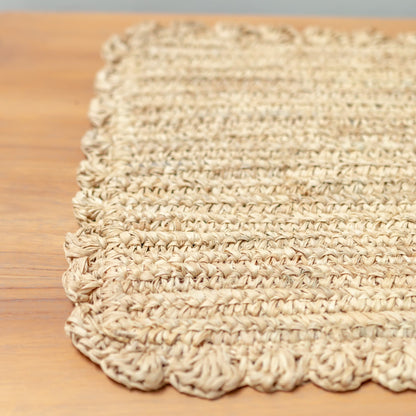 Tischset KUARA (2er-/4er-/6er-Set) – Raffia