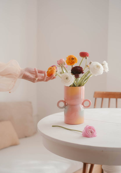 Euphoria Designvase aus Keramik – handgegossen