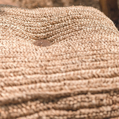 Bodenkissen PADAR – Raffia