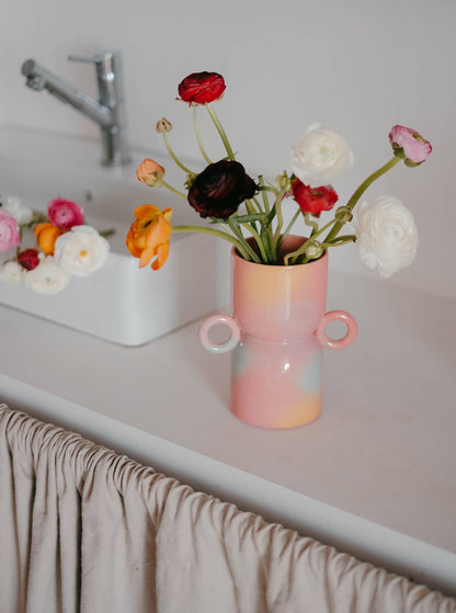 Euphoria Designvase aus Keramik – handgegossen