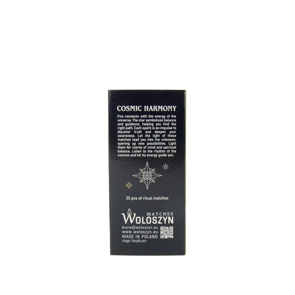 Ritual Long Matches "Cosmic Harmony" – black designer matches