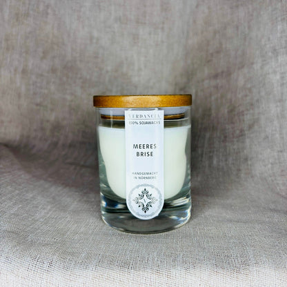 Soy Candle "Ocean Breeze" - Wood, Sage & Sea Salt