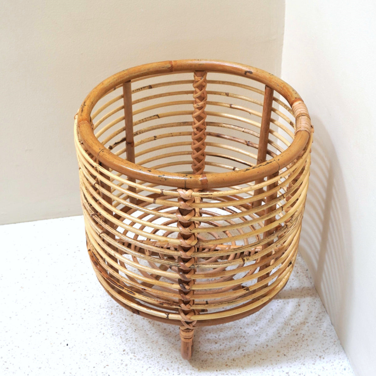 Pflanzenständer MALANG – Rattan