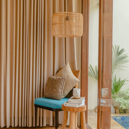 Lampenschirm LIKU (natur) – Rattan