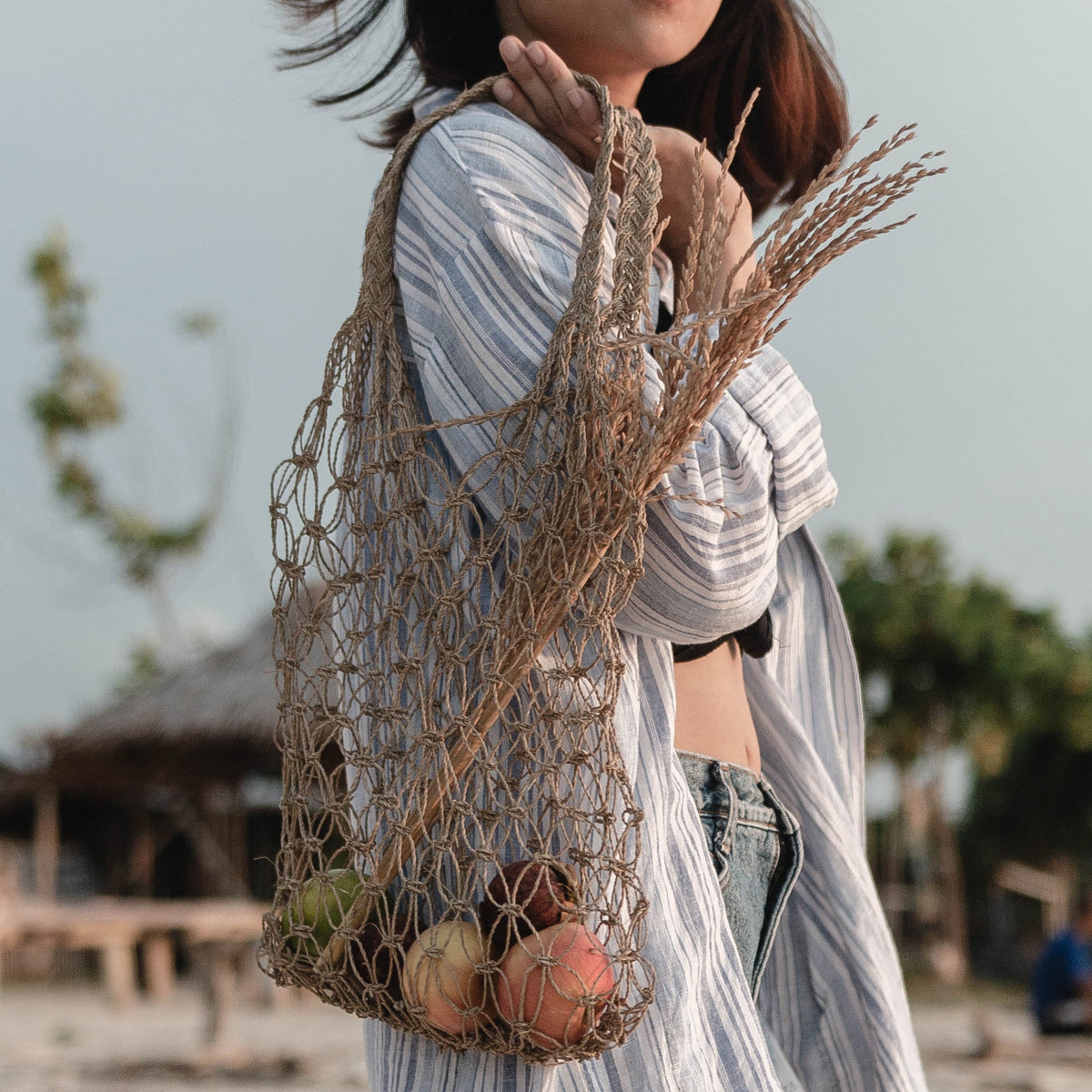 Handtasche JEMARI – Raffia