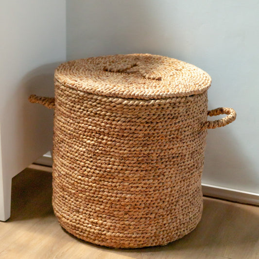 Wäschekorb AMAN – Wasserhyazinthe