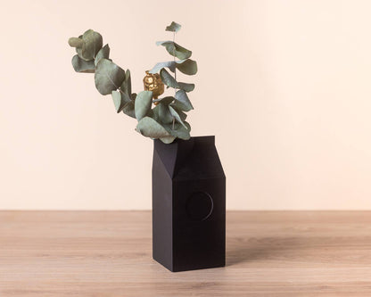 Milk Designvase von Copo Design – Holzfaser & Maisstärke
