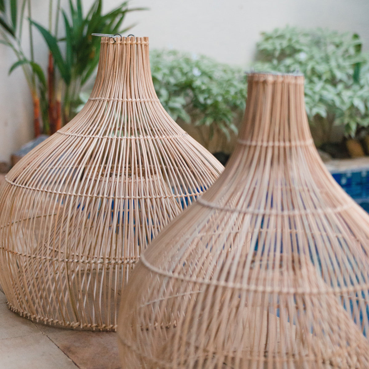 Lampenschirm ALAM – Rattan