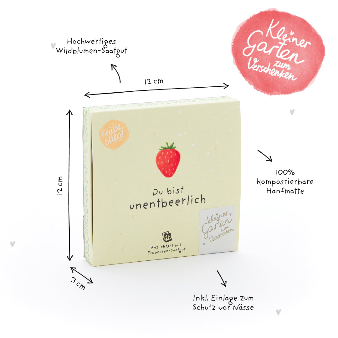 Pflanzkästchen „Unentbeerlich“ – Produktdetails