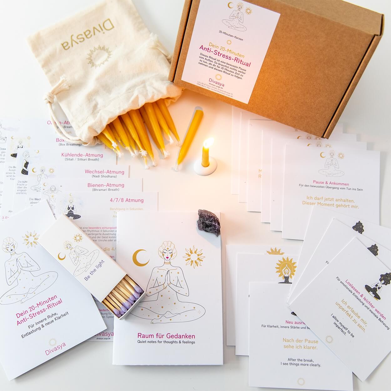 Anti-Stress-Geschenkset – 20-Minuten-Ritual für Ruhe
