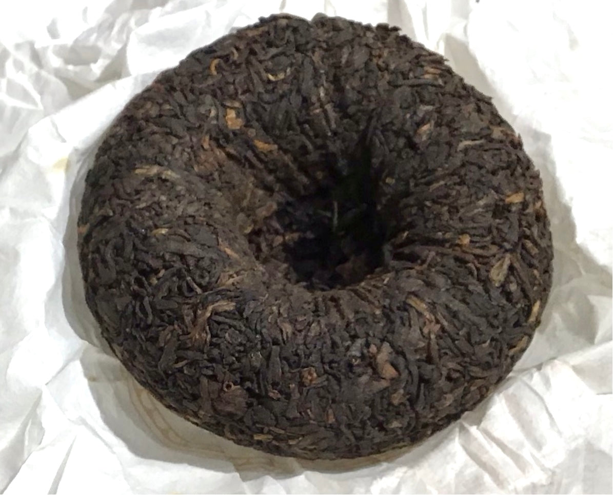 Pu-Erh-Tee Menghai V93 Tuo Cha – Shou, gereift – Produktabbildung 2