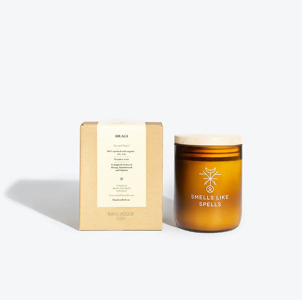 Duftkerze BRAGI – Inspiration & Kreativität aus der nordischen Mythologie - by SteinKunstWerk | aus nachhaltiger Herstellung