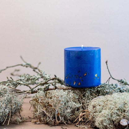 Duftkerze "Ostsee Bernstein" – handgefertigte Magie aus Lettland - by SteinKunstWerk | DS aus nachhaltiger Herstellung