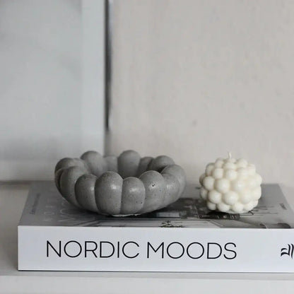 Maximalbeton - Betonschale „Cloudy“ – Handmade in Germany (Fulda) - by SteinKunstWerk | Schale aus nachhaltiger Herstellung