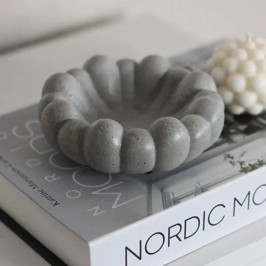 Maximalbeton - Betonschale „Cloudy“ – Handmade in Germany (Fulda) - by SteinKunstWerk | Schale aus nachhaltiger Herstellung