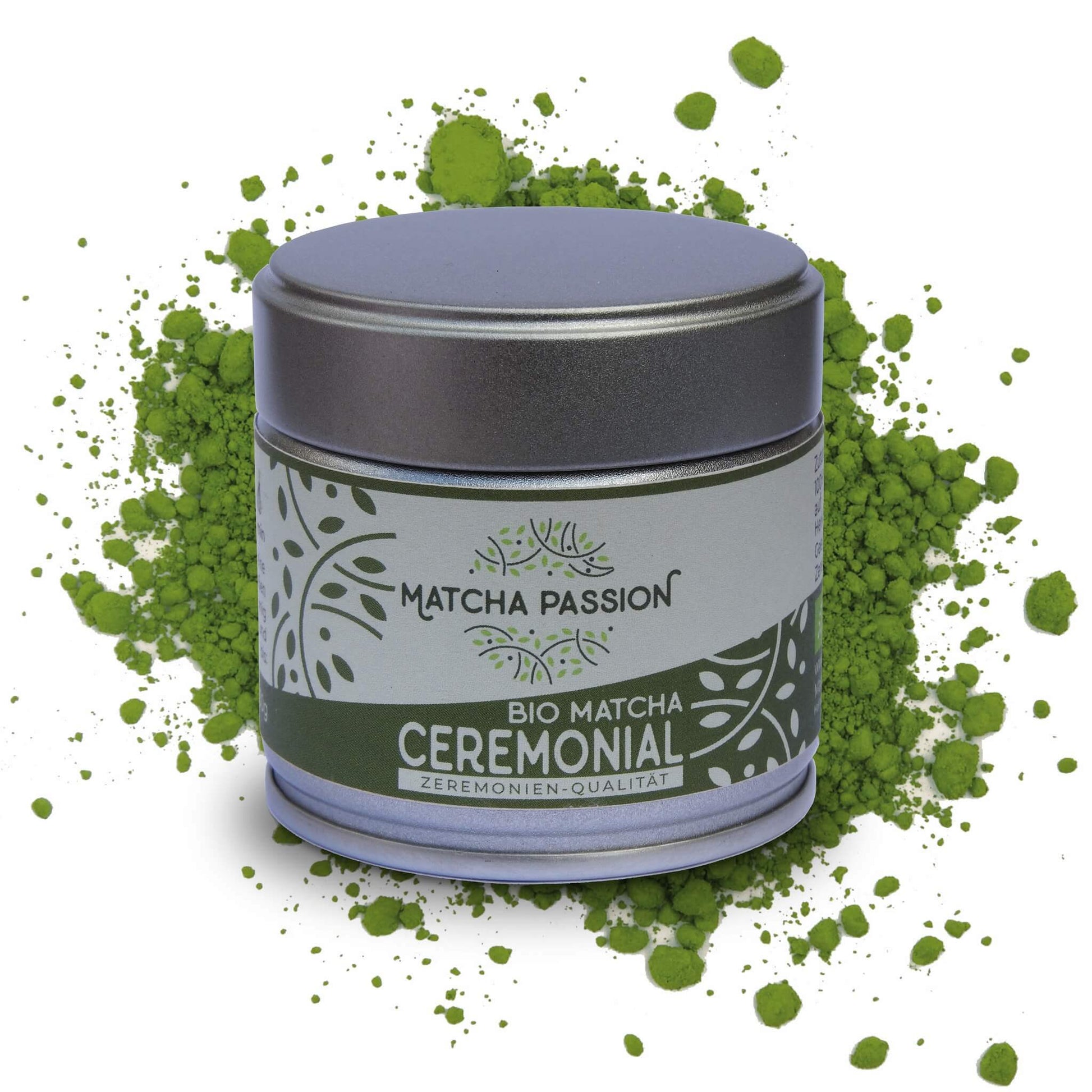 Bio Matcha Ceremonial 30g Dose - by SteinKunstWerk | Matcha aus nachhaltiger Herstellung