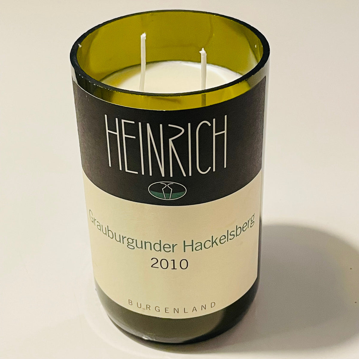 Heinrich Grauburgunder 2010 Flaschenkerze