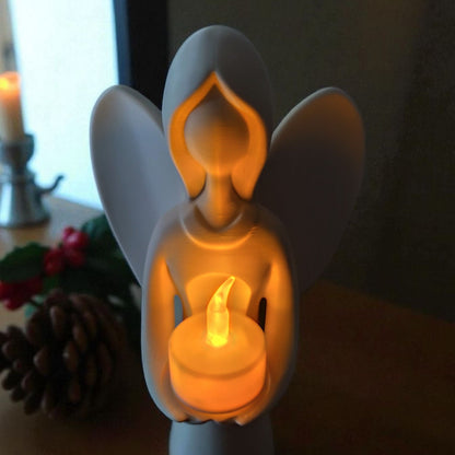 Christmas Angel – Weihnachtsengel mit LED-Teelichthalter