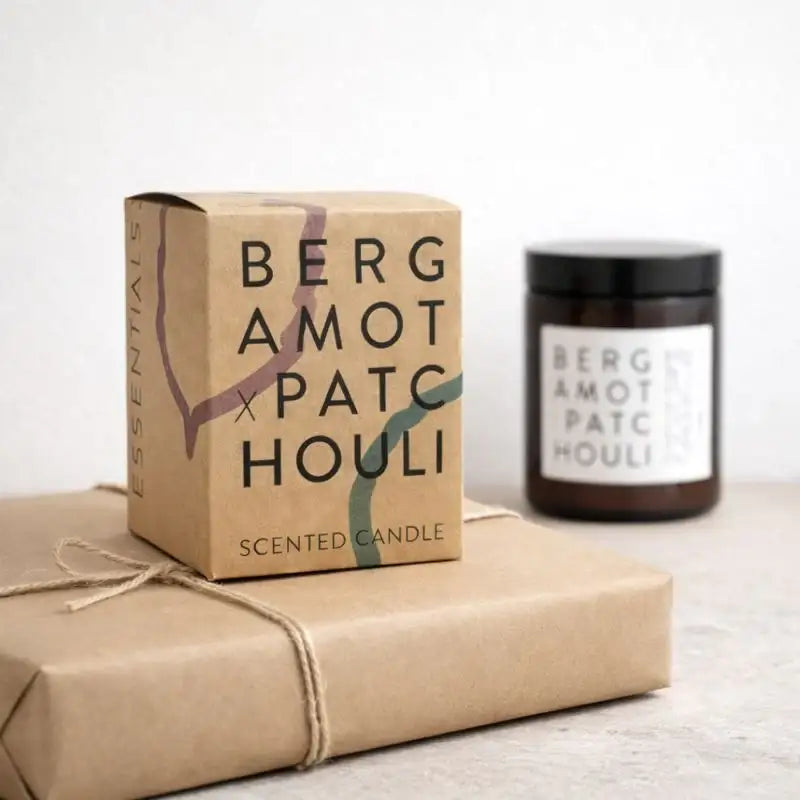 Coudre Berlin - Handgemachte Sojawachs-Kerze „Bergamot x Patchouli“ – natürlich, vegan & aromatisch - by SteinKunstWerk | Kerzen aus nachhaltiger Herstellung