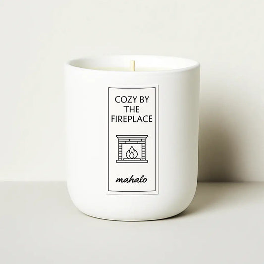 Wärme, Geborgenheit und knisterndes Feuer – die "Cozy by the Fireplace" Duftkerze - by SteinKunstWerk | Duftkerze aus nachhaltiger Herstellung