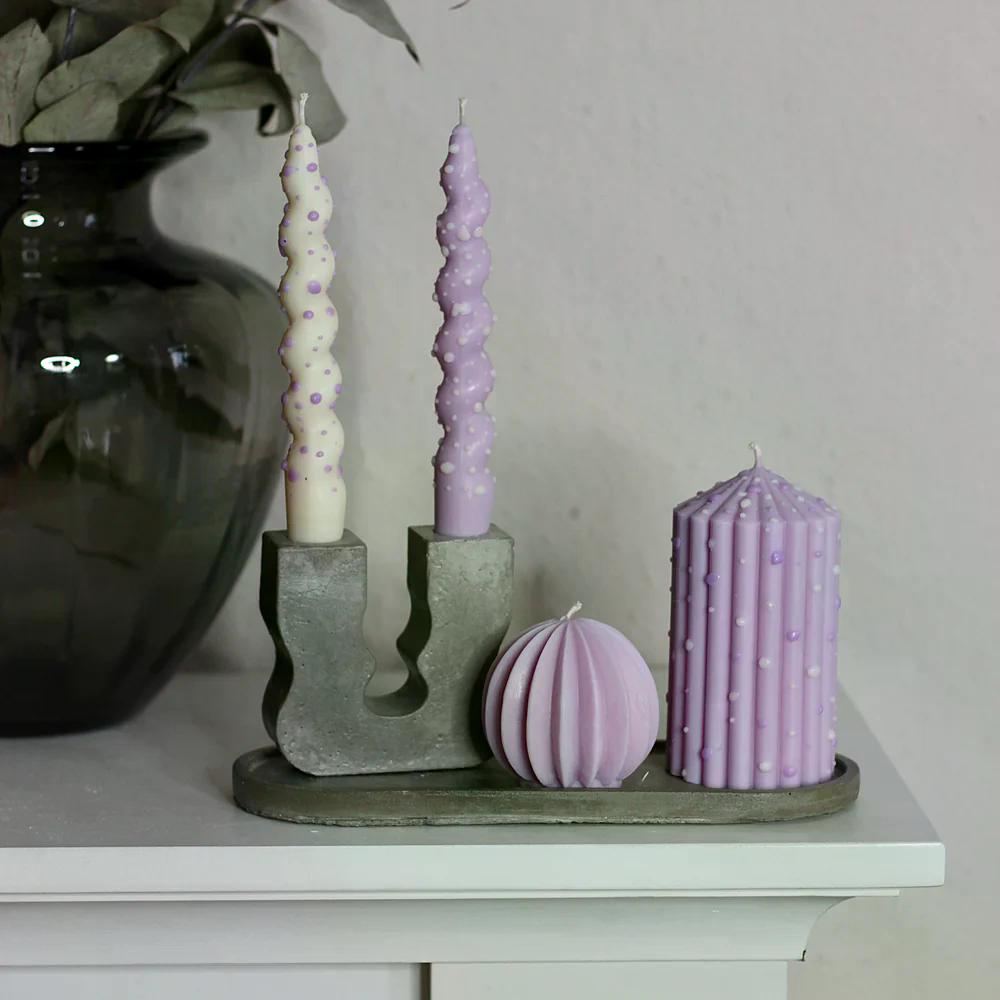 Maximalbeton - Betonkerzenständer "Double Trouble"