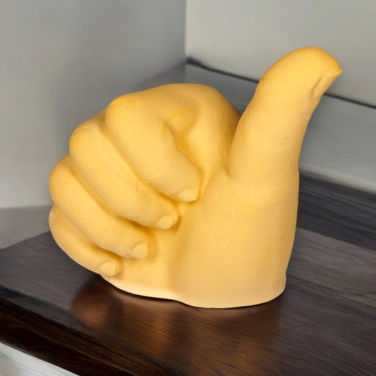 Hand sign figure 'All good' – handmade decoration for optimism and positive vibes