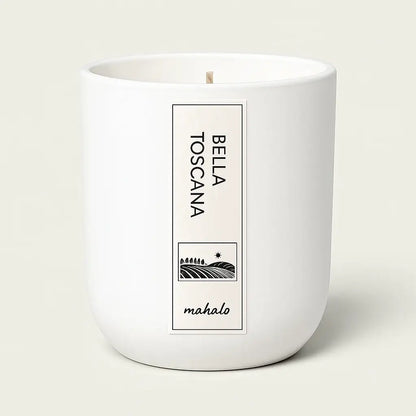 Ein Hauch von Dolce Vita – die "Bella Toscana" Duftkerze - by SteinKunstWerk | Duftkerze aus nachhaltiger Herstellung