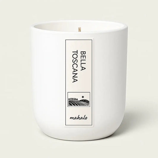 Ein Hauch von Dolce Vita – die "Bella Toscana" Duftkerze - by SteinKunstWerk | Duftkerze aus nachhaltiger Herstellung