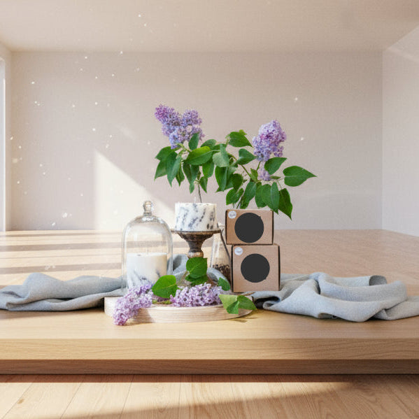 Duftkerze „Lavendeltraum“ – Entspannung, Gelassenheit & Natur - by SteinKunstWerk | Duftkerze aus nachhaltiger Herstellung