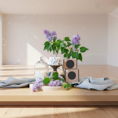 Duftkerze „Lavendeltraum“ – Entspannung, Gelassenheit & Natur - by SteinKunstWerk | Duftkerze aus nachhaltiger Herstellung