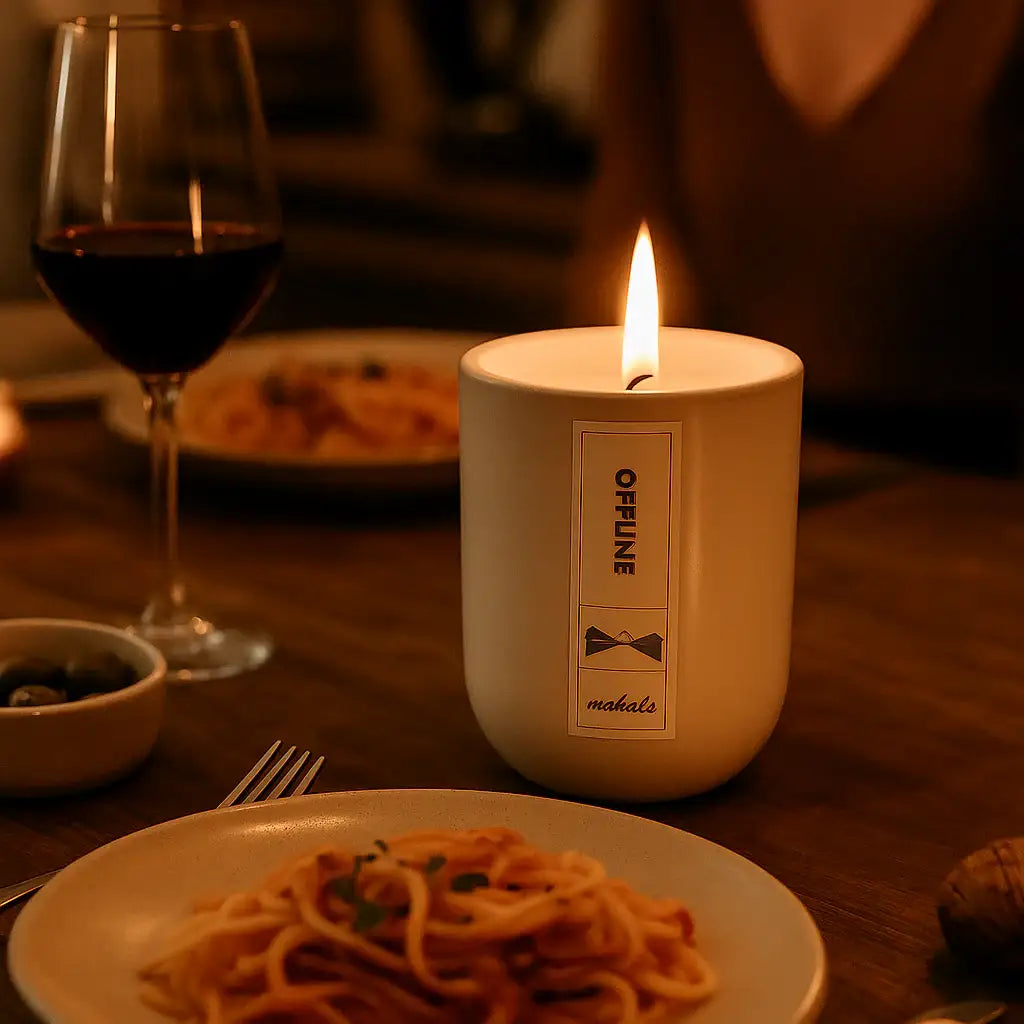 Offline – Deine Duftkerze für besondere Momente - by SteinKunstWerk | Duftkerze aus nachhaltiger Herstellung